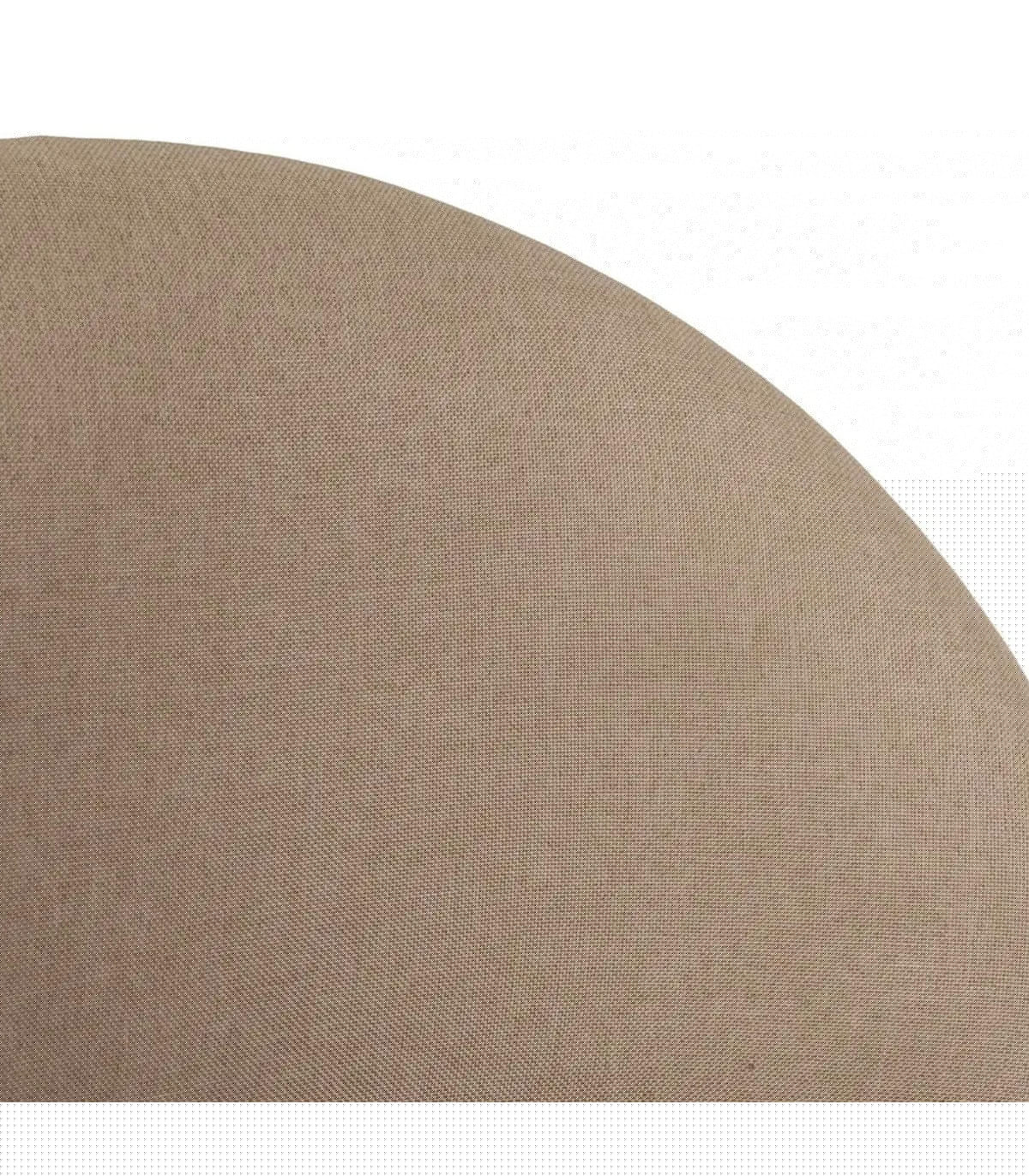 Wadiga Tabouret De Bar Métal Noir Et Assise Tissu Beige 40x50x99cm