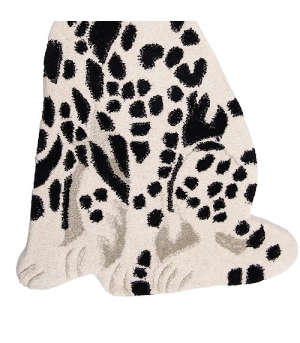 Wadiga Tapis Chambre Enfant Chien Dalmatien Laine 60x90x2cm