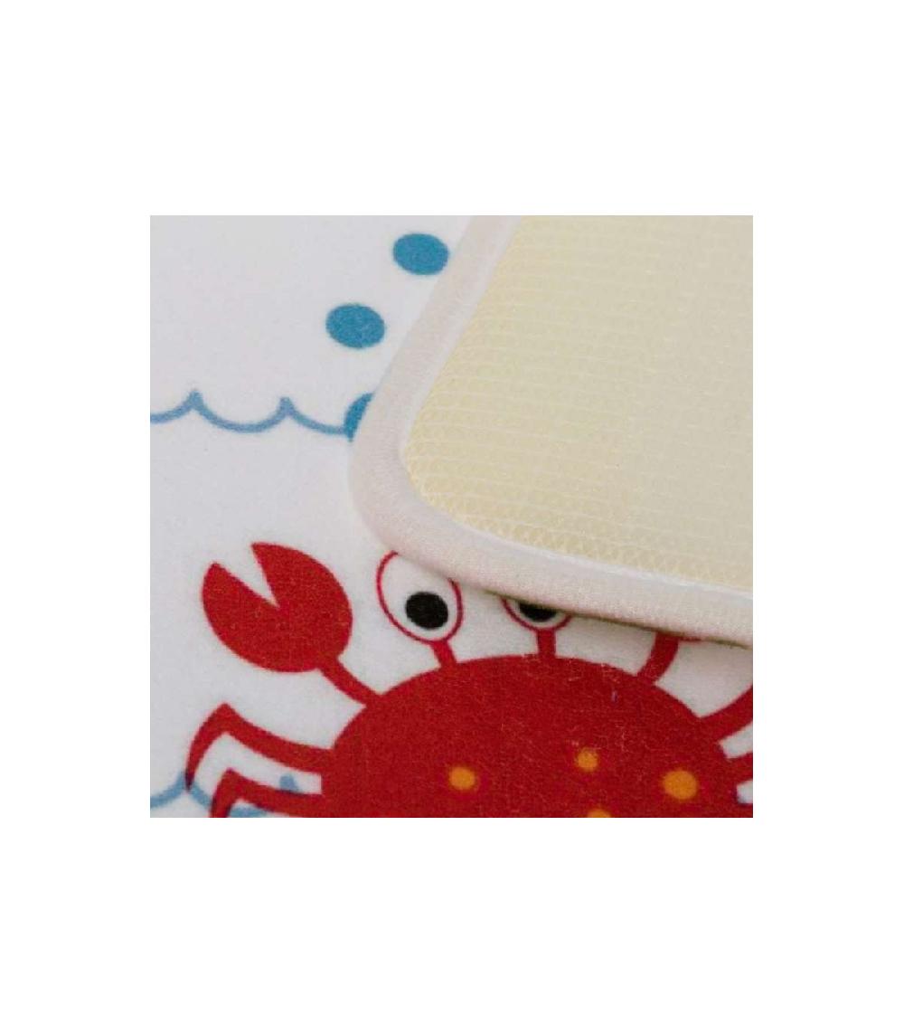 Wadiga Tapis De Bain Enfant Microfibre Poissons 45x70cm
