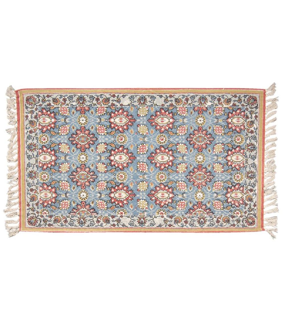 wadiga Tapis rectangulaire multicolore coton 140x200cm
