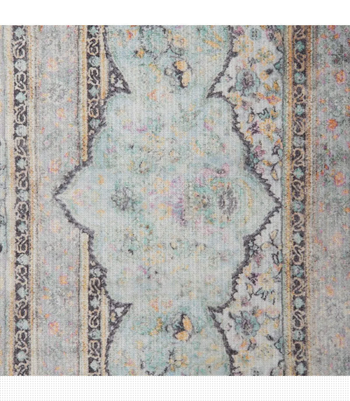 Wadiga Tapis Rectangulaire Multicolore Coton Et Polyester 160x230cm