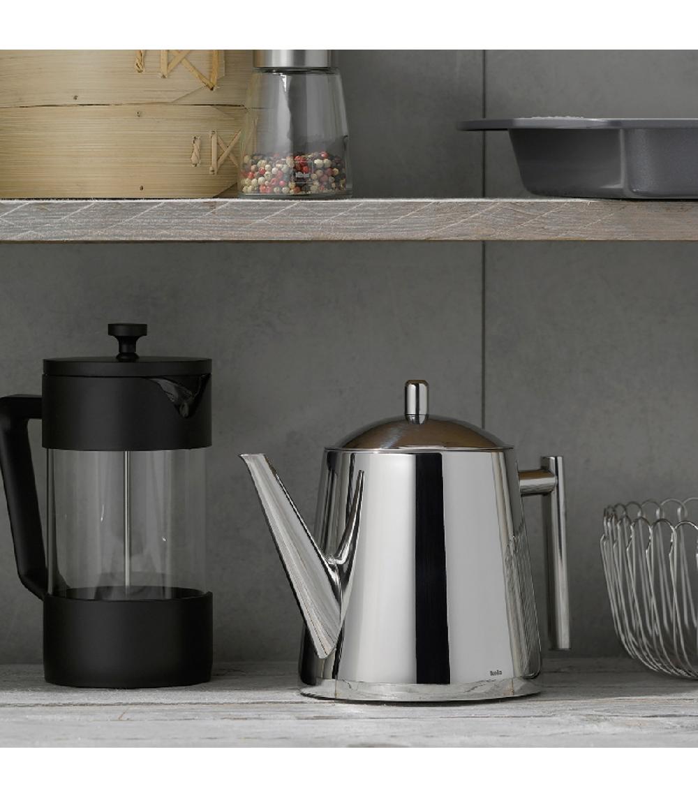 Wadiga Théière Inox Haute Qualité Tous Feux + Induction