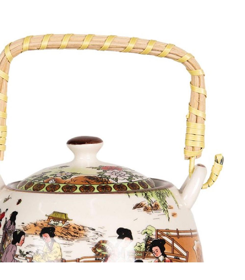 Wadiga Théière Traditionnelle Avec Filtre En Céramique Multicolore 800ml