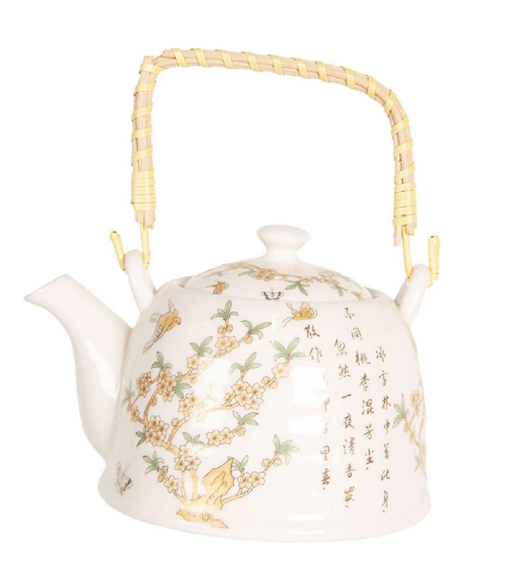 wadiga Théière traditionnelle avec filtre en céramique multicolore 800ml