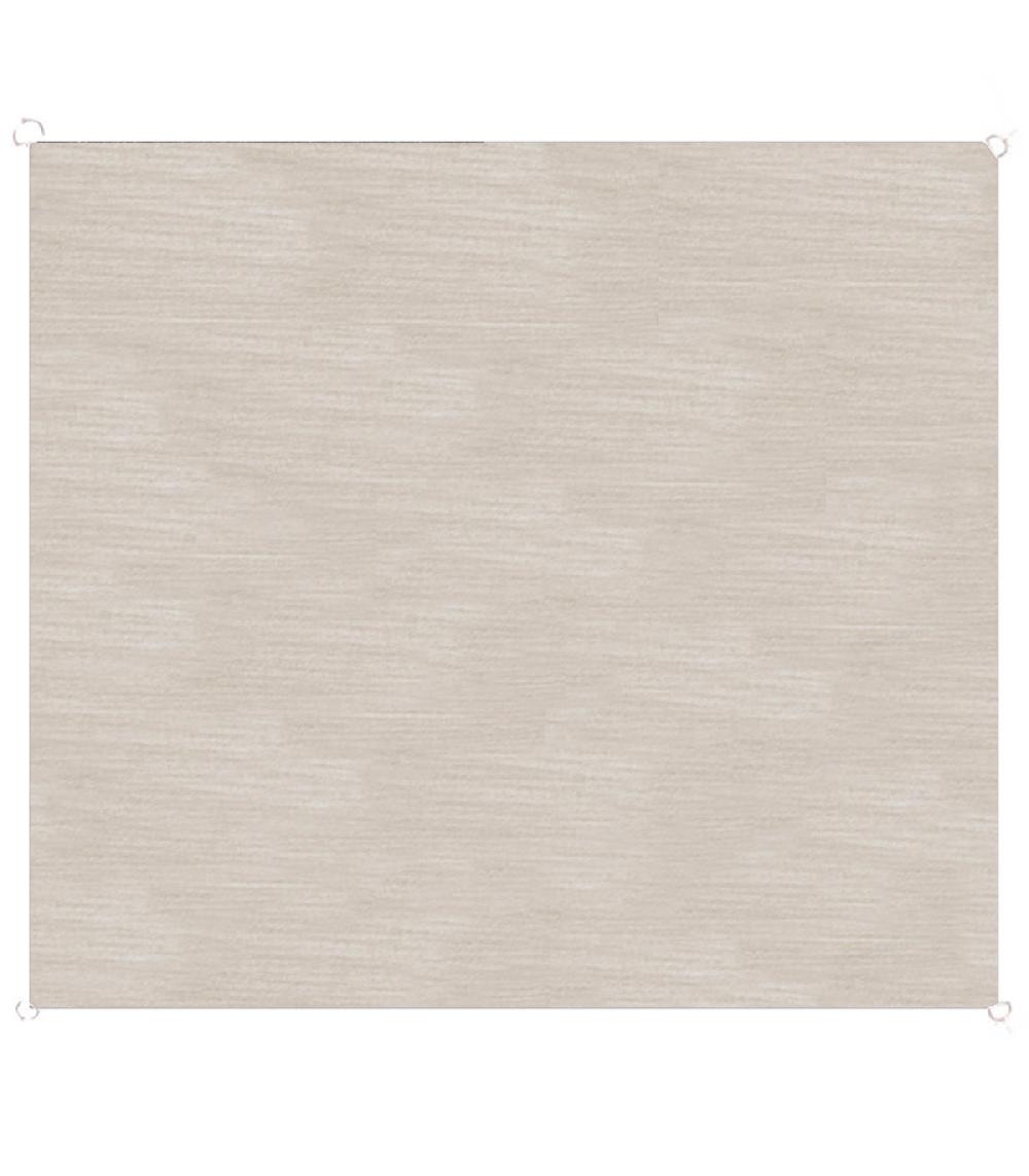 wadiga Toile ombrage polyéthylène carrée beige crème 300x300cm