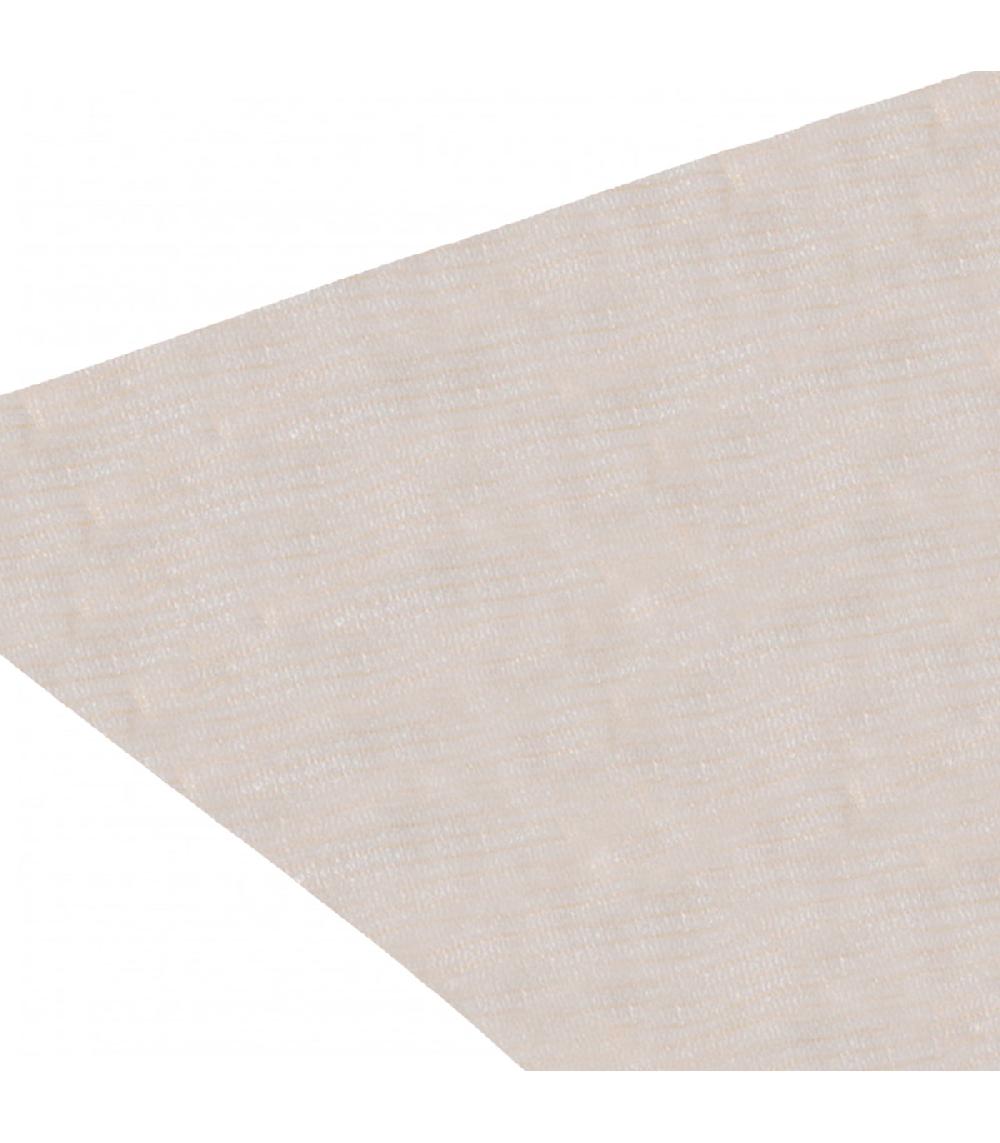 Wadiga Toile Ombrage Polyéthylène Triangulaire Beige Crème 360x360x360cm