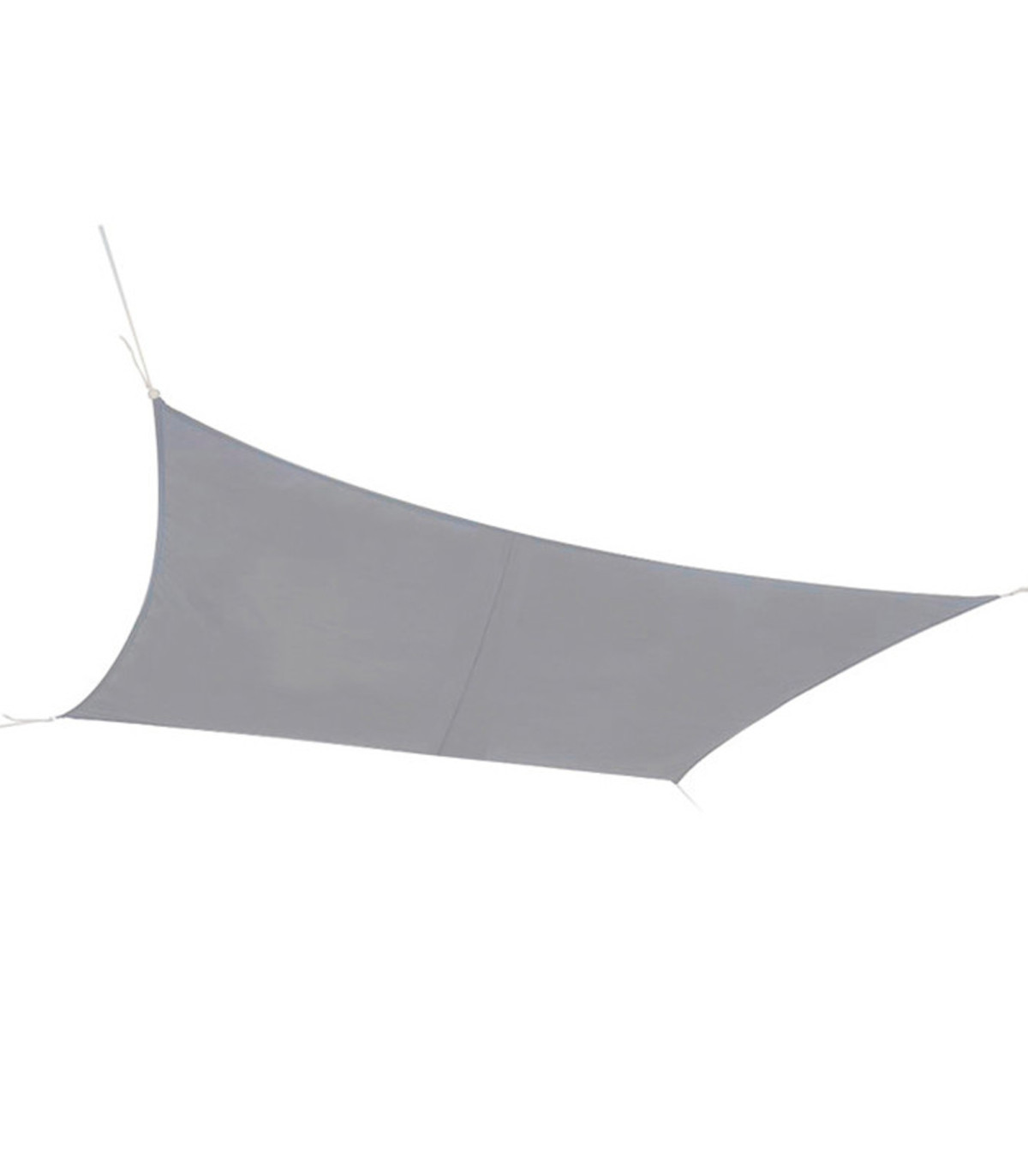 wadiga Toile ombrage rectangulaire grise déperlante 300x400cm