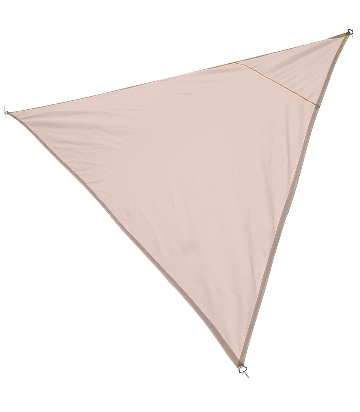 wadiga Toile ombrage triangulaire beige - 300x300x300cm