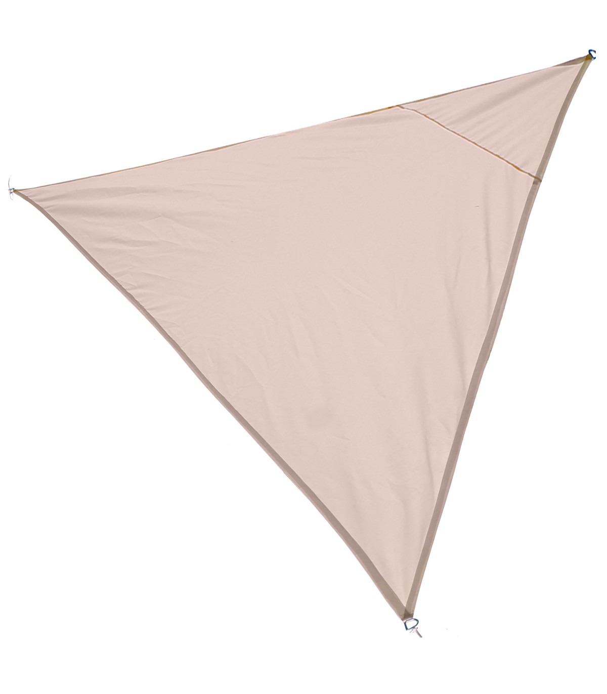 wadiga Toile ombrage triangulaire beige - 360x360x360cm