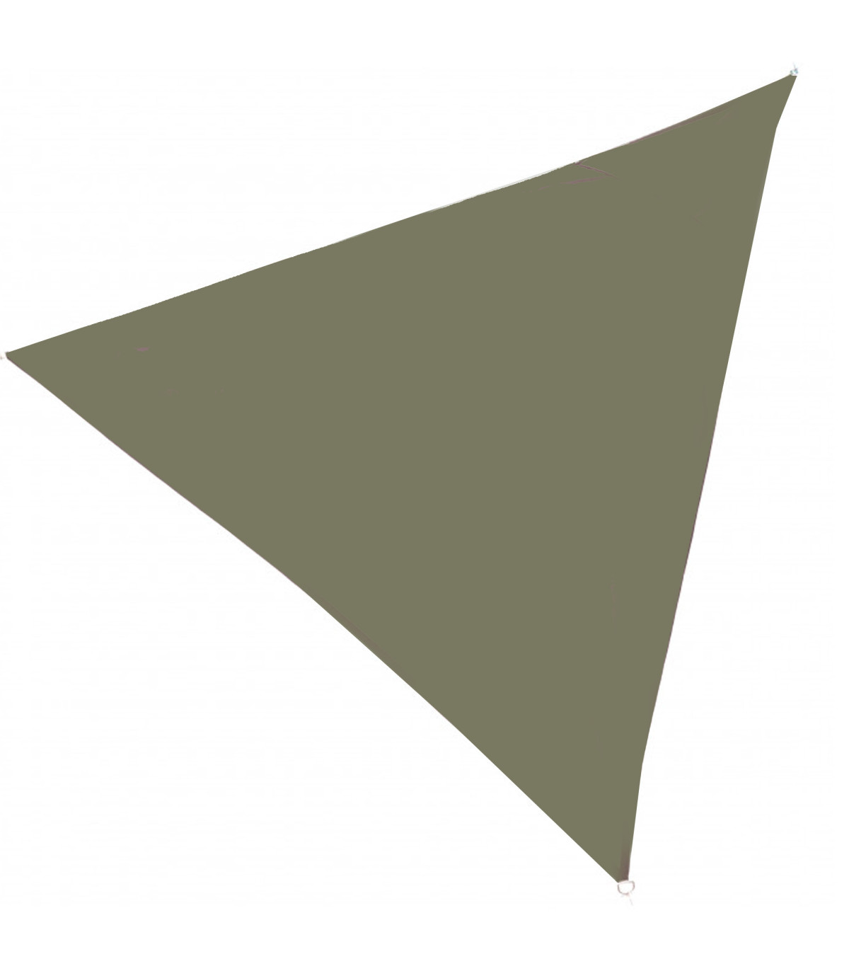 wadiga Toile ombrage voile triangulaire vert 300x300x300cm