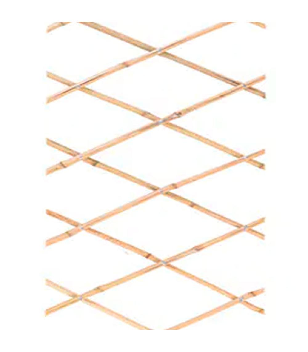 Wadiga Treillis En Bambou Extensible Pour Plantes Grimpantes 45x180cm