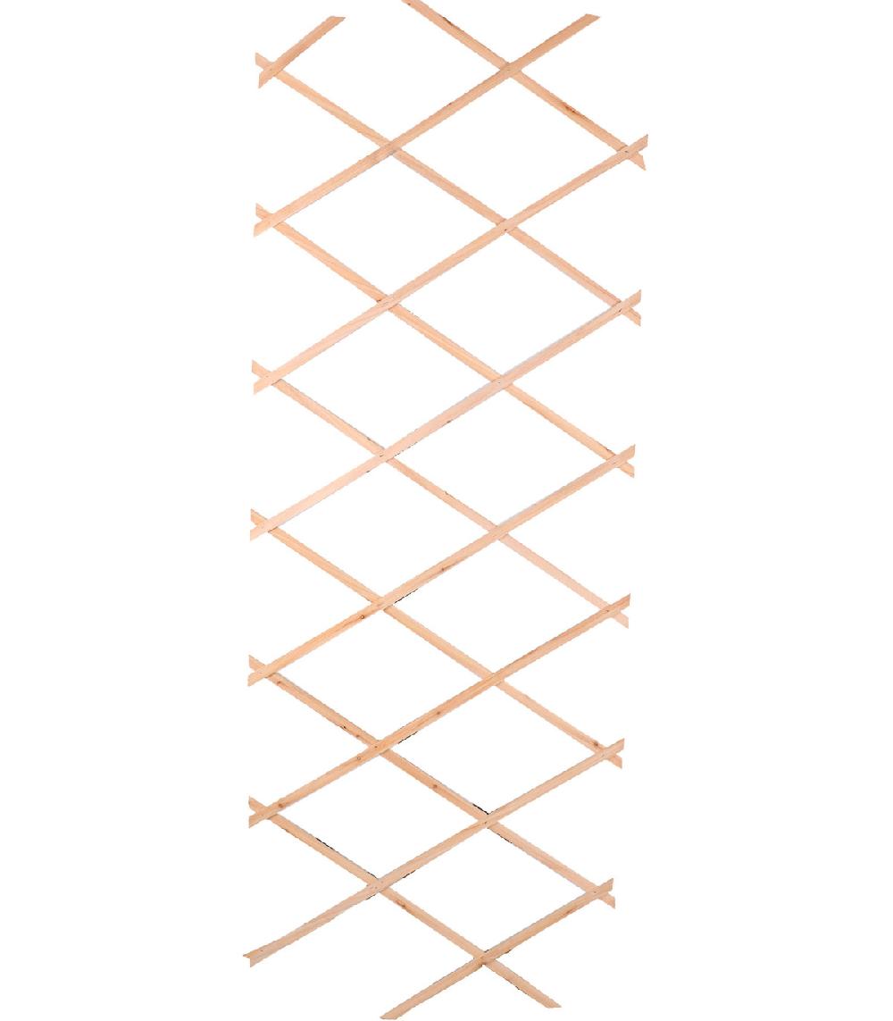 wadiga Treillis en bois extensible pour plantes grimpantes - 180x90x0.7cm