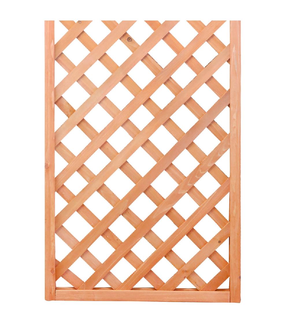 Wadiga Treillis En Bois Pour Plantes Arrondi 60x150cm