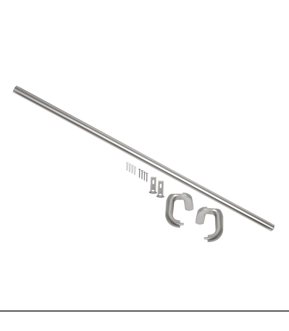 Wadiga Tringle à Rideaux Extensible Occultante Umbra - 122 à 224cm