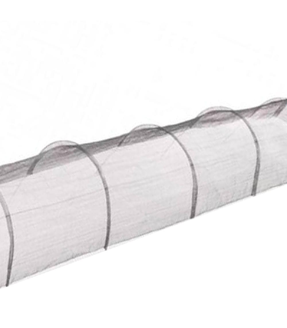Wadiga Tunnel De Potager Filet Anti-insestes Pliable 300x45x45cm