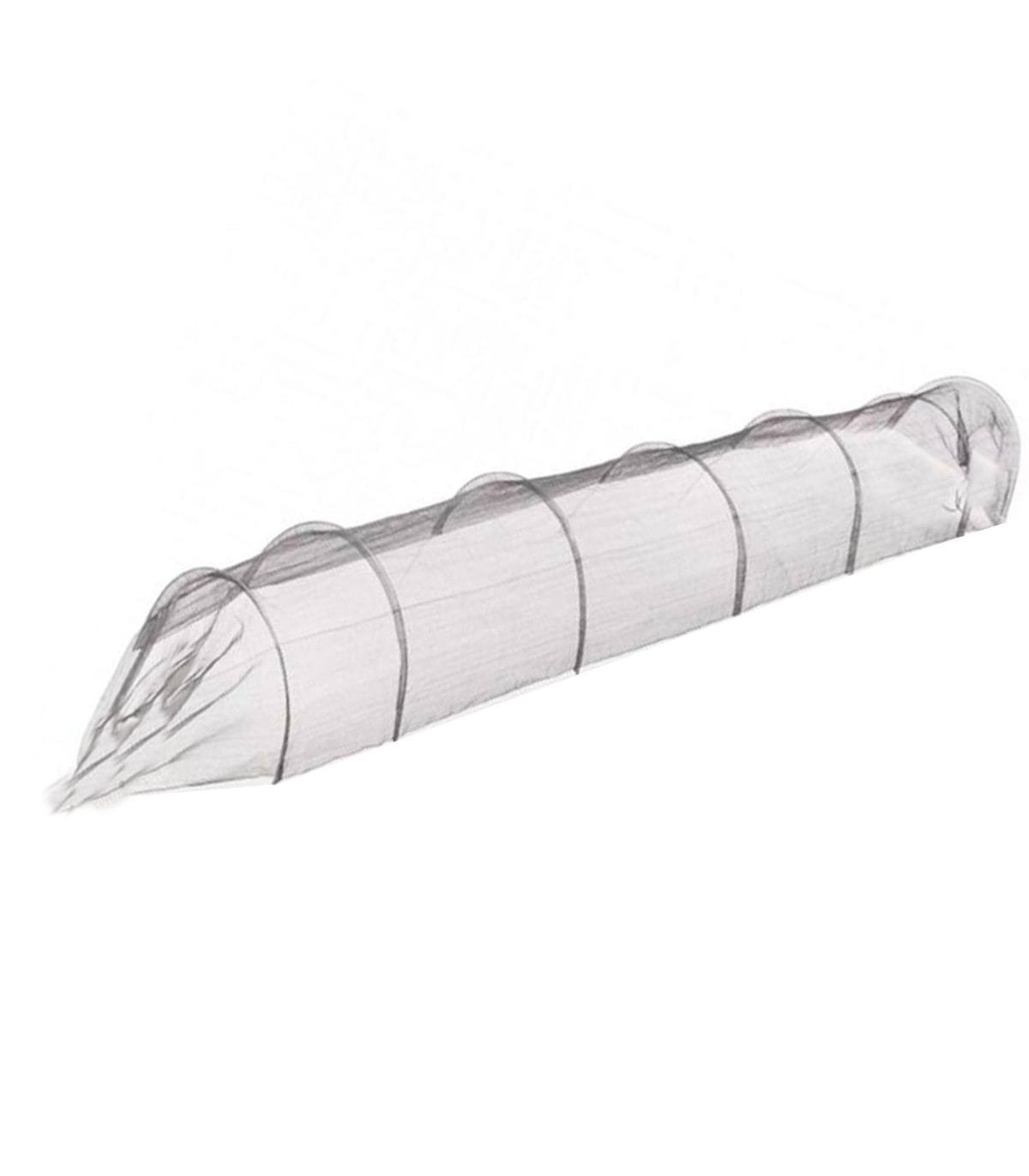 wadiga Tunnel de potager filet anti-insestes pliable 300x45x45cm