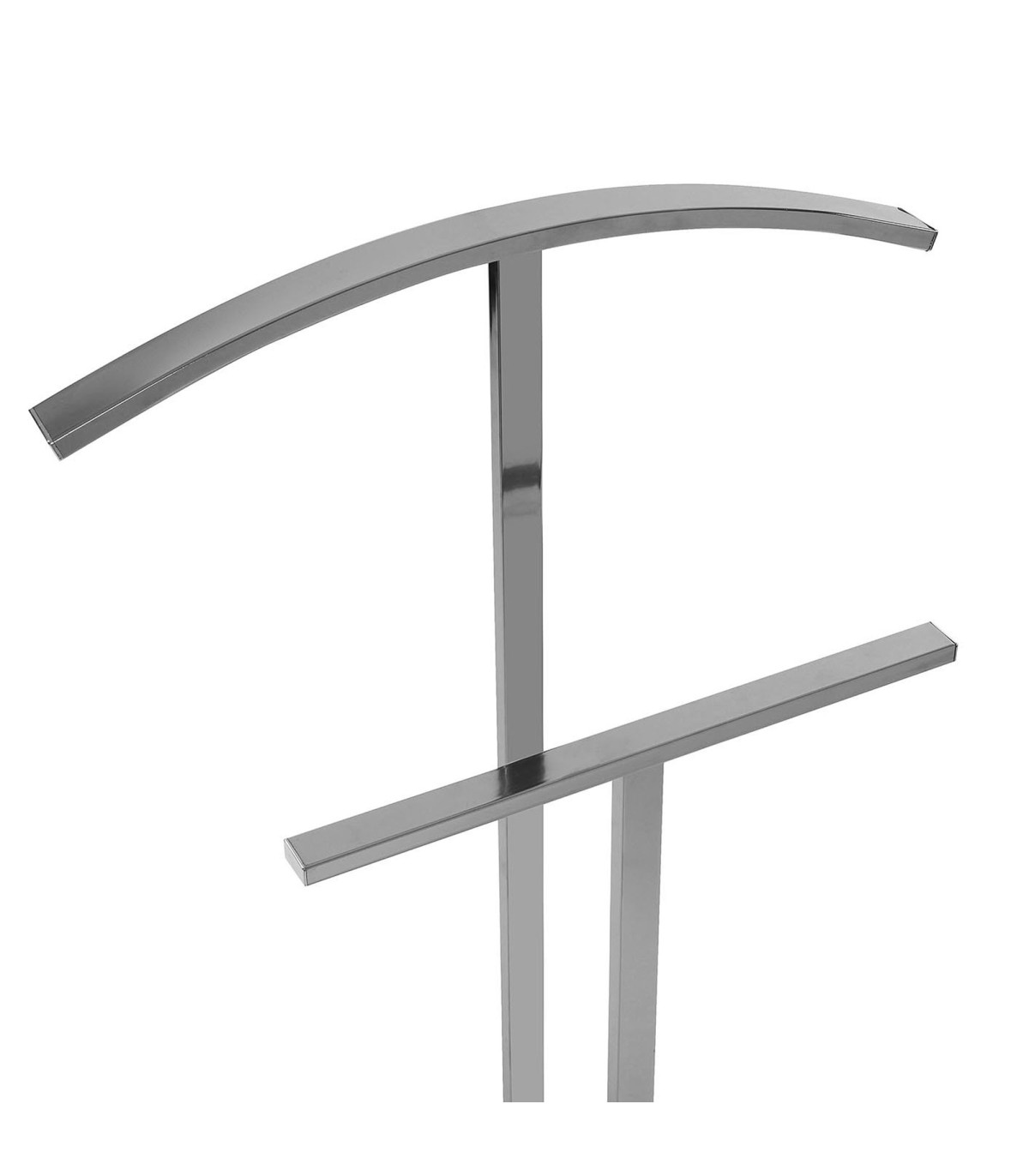 Wadiga Valet De Chambre En Métal Chromé 52x20x100cm