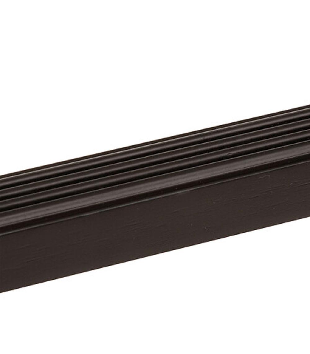 Wadiga Valet De Nuit Double En Bois Noir 47x35.5x103cm