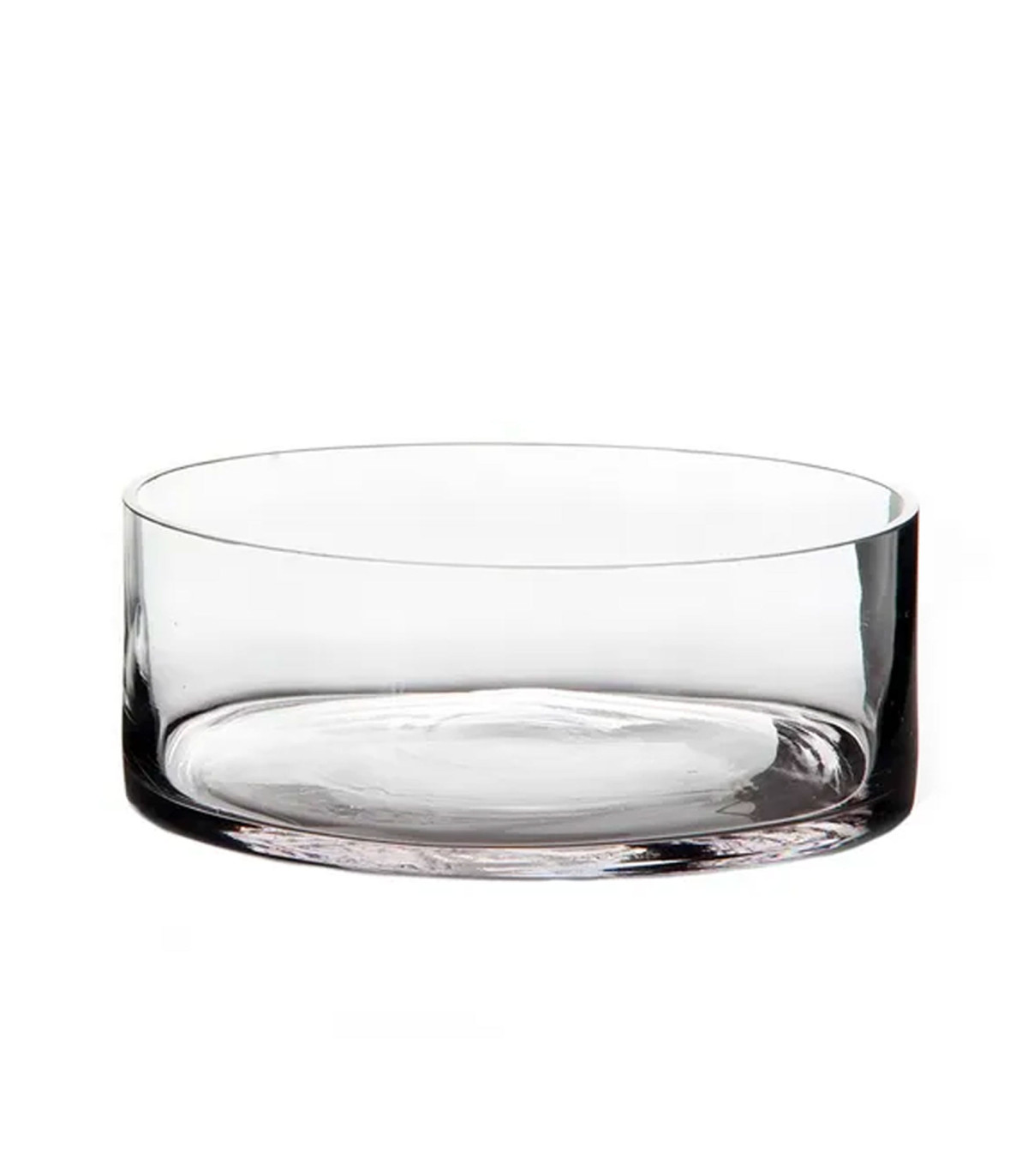wadiga Vase cylindrique en verre pour bougies 20x20x8cm