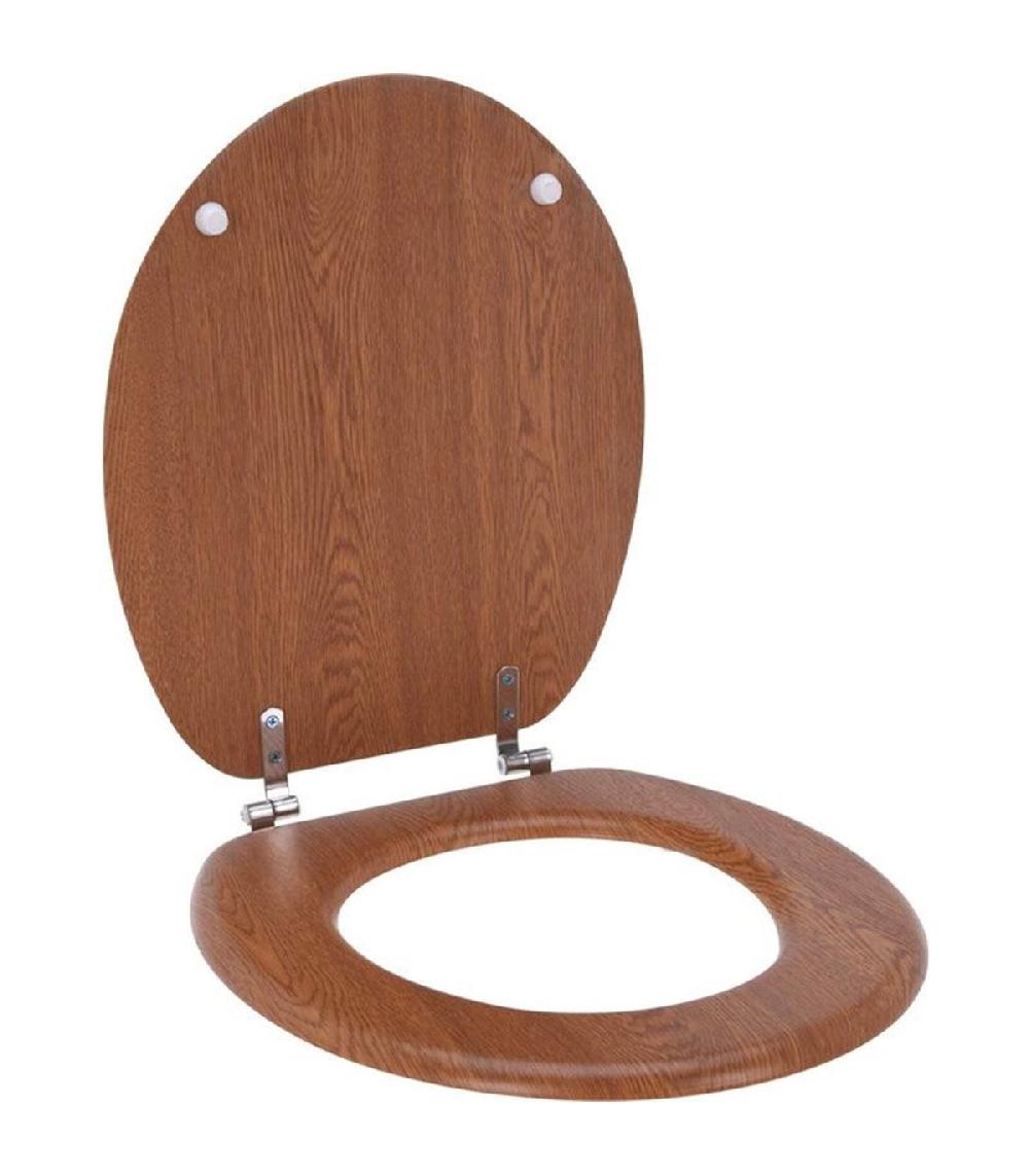 wadiga Abattant WC bois MDF