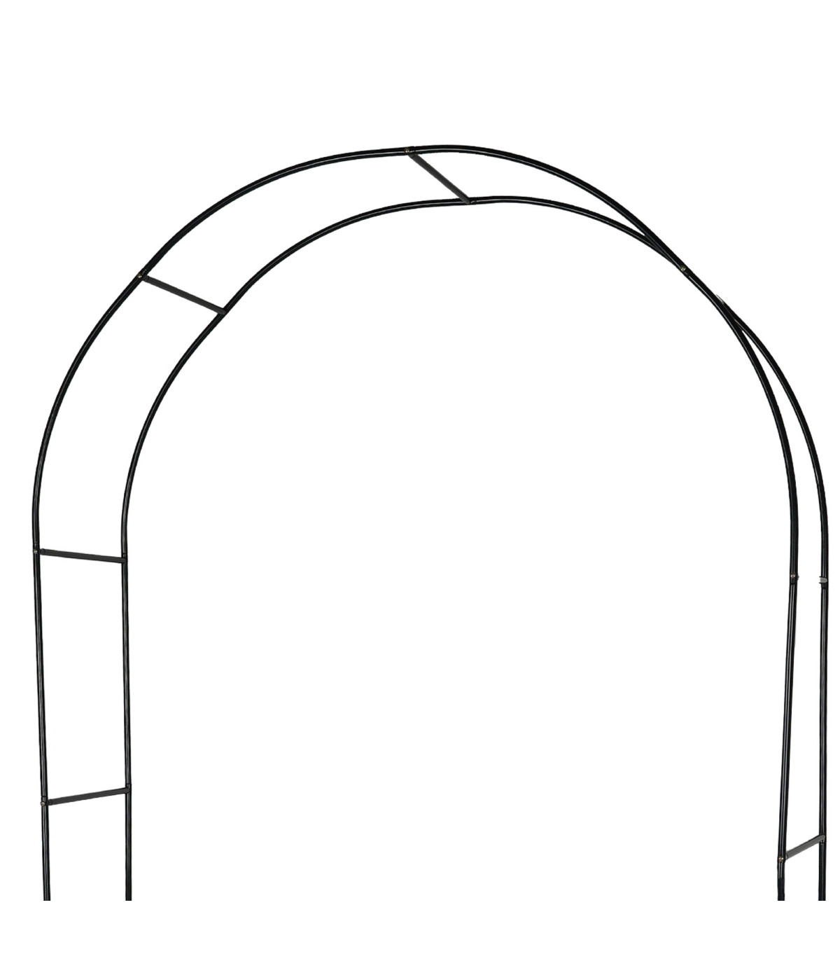 Wadiga Arche De Jardin En Métal Vert 37x140x240cm