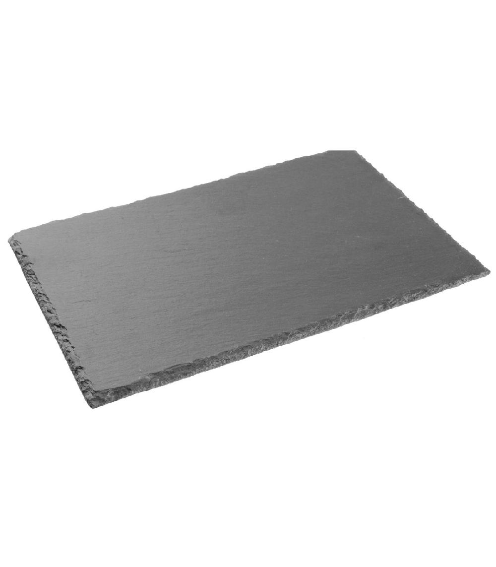wadiga Assiette en Ardoise Rectangulaire - 25x35cm