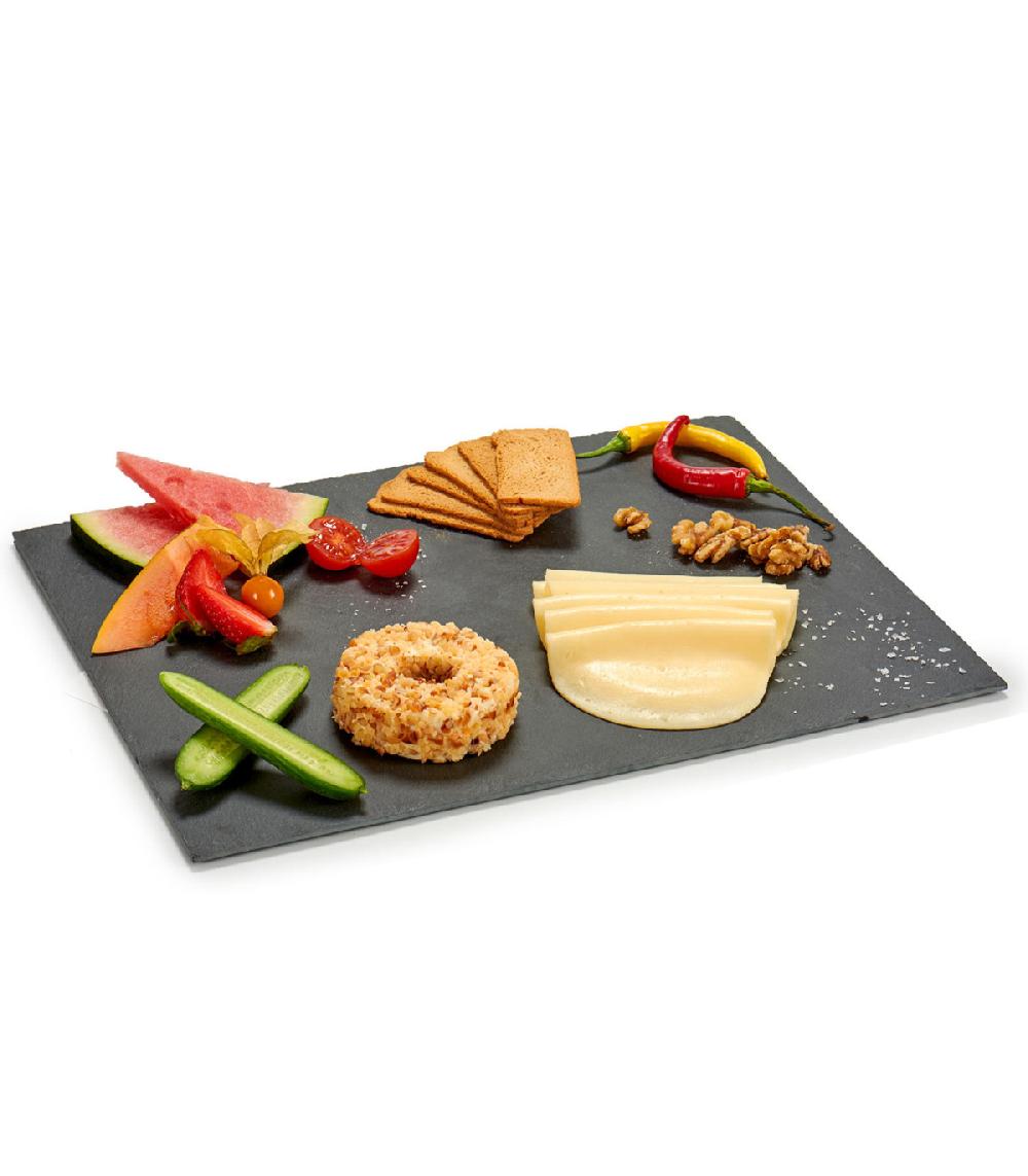 Wadiga Assiette En Ardoise Rectangulaire - 30x40cm