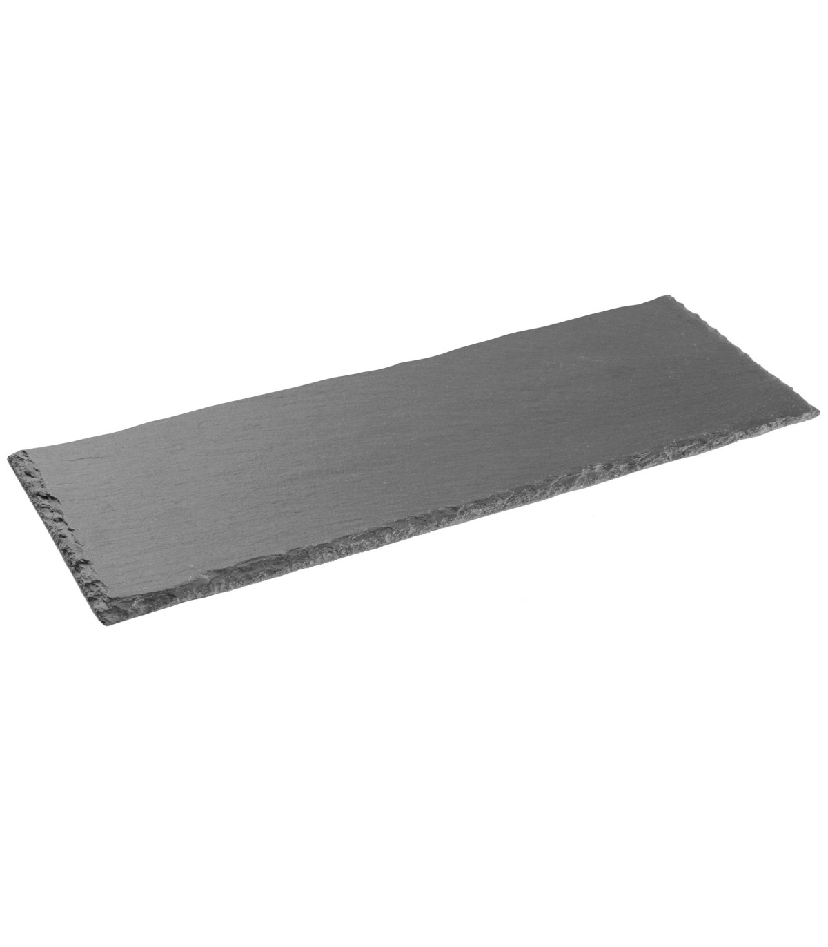 wadiga Assiette en ardoise rectangulaire 35x15cm