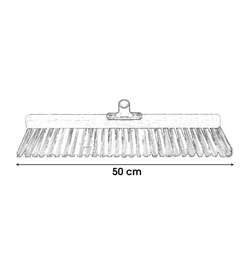 Wadiga Balai Brosse De Jardin Vert - 50cm