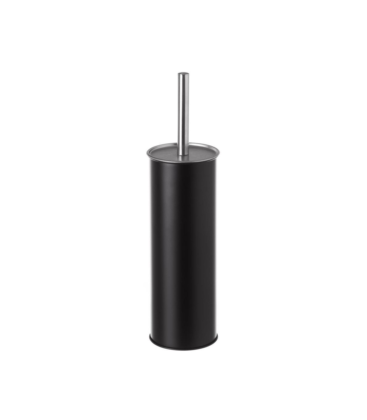 Wadiga Balai Brosse WC Métal Noir