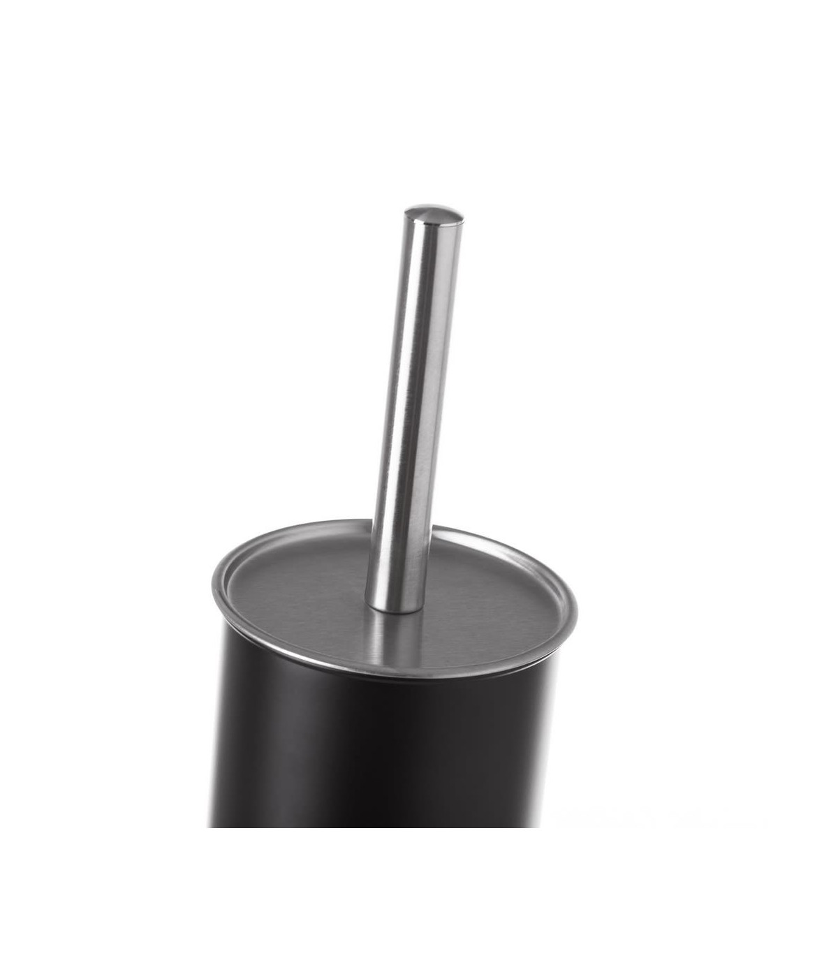 Wadiga Balai Brosse WC Métal Noir