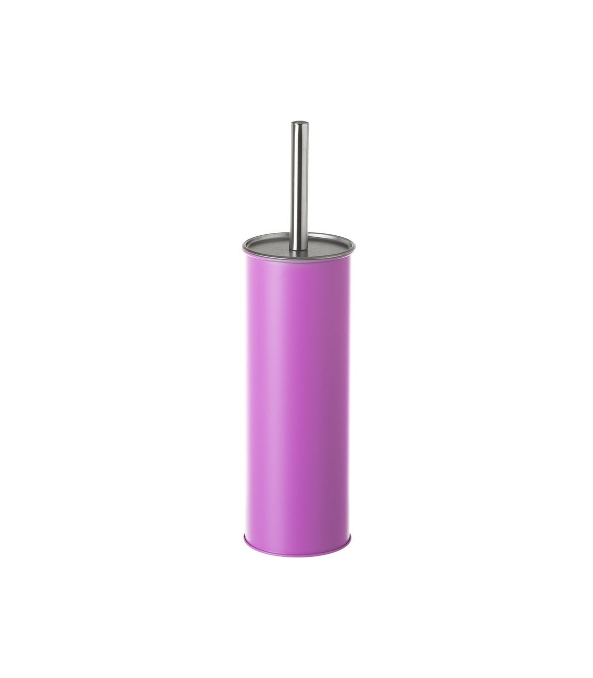 wadiga Balai brosse WC métal violet