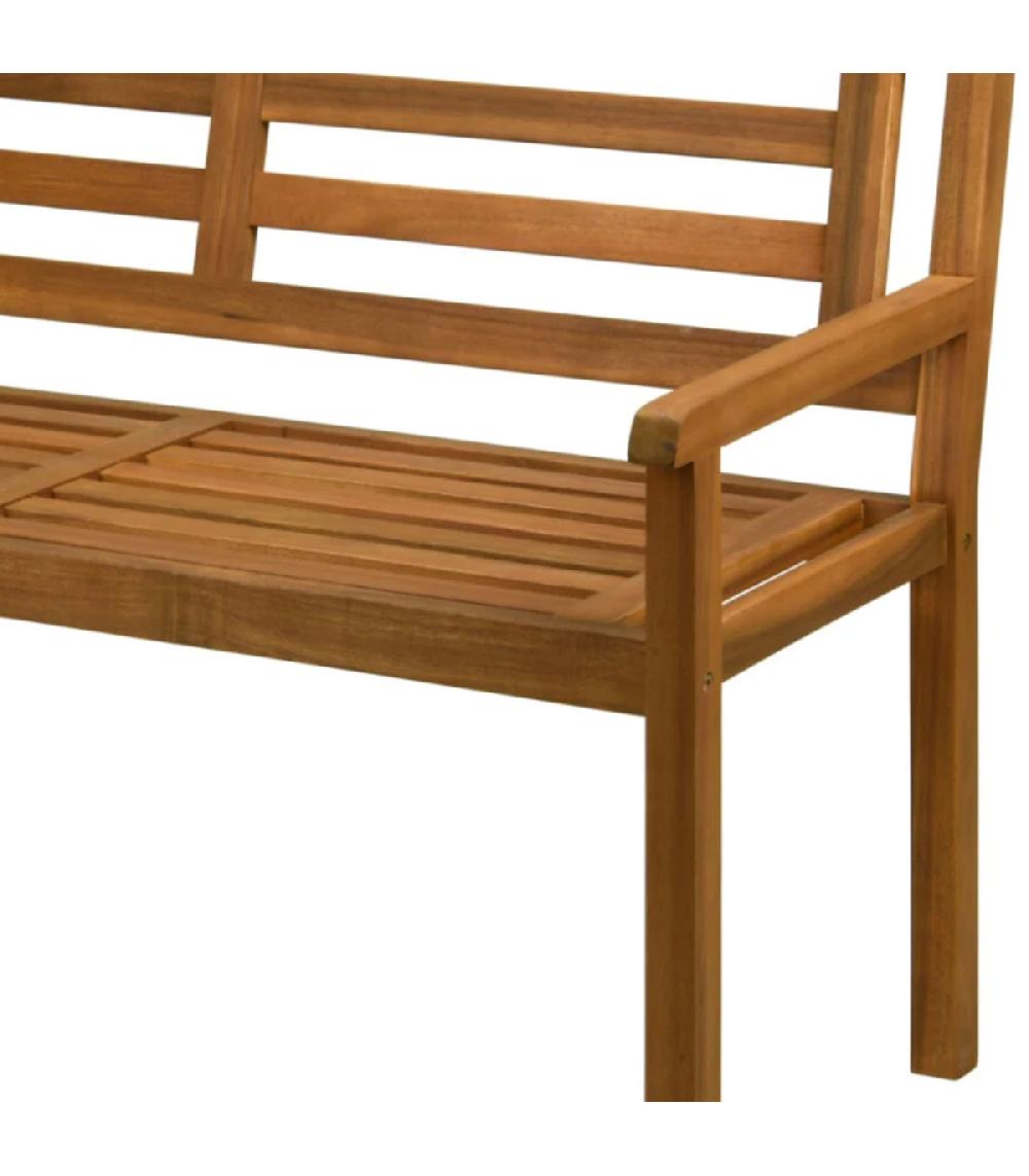 Wadiga Banc De Jardin Bois D'acacia 120x61cm
