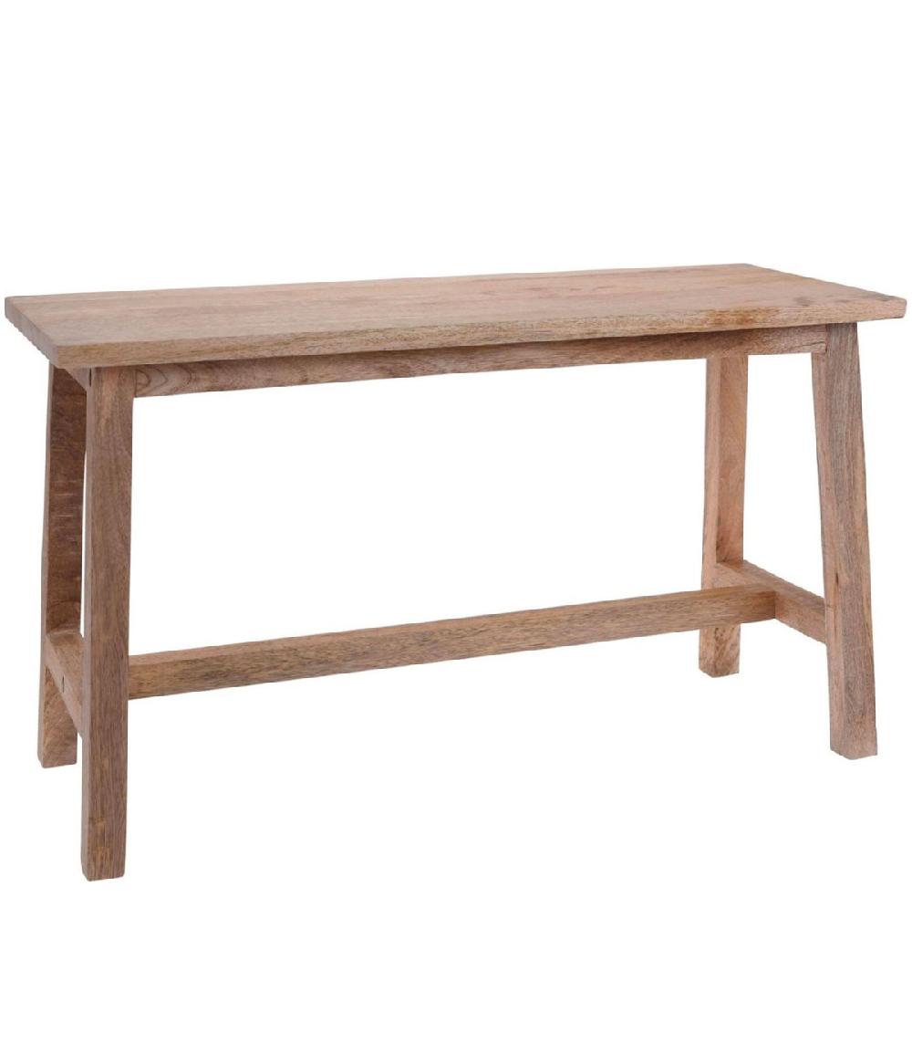 wadiga Banc en bois de mangue 72x27x42cm