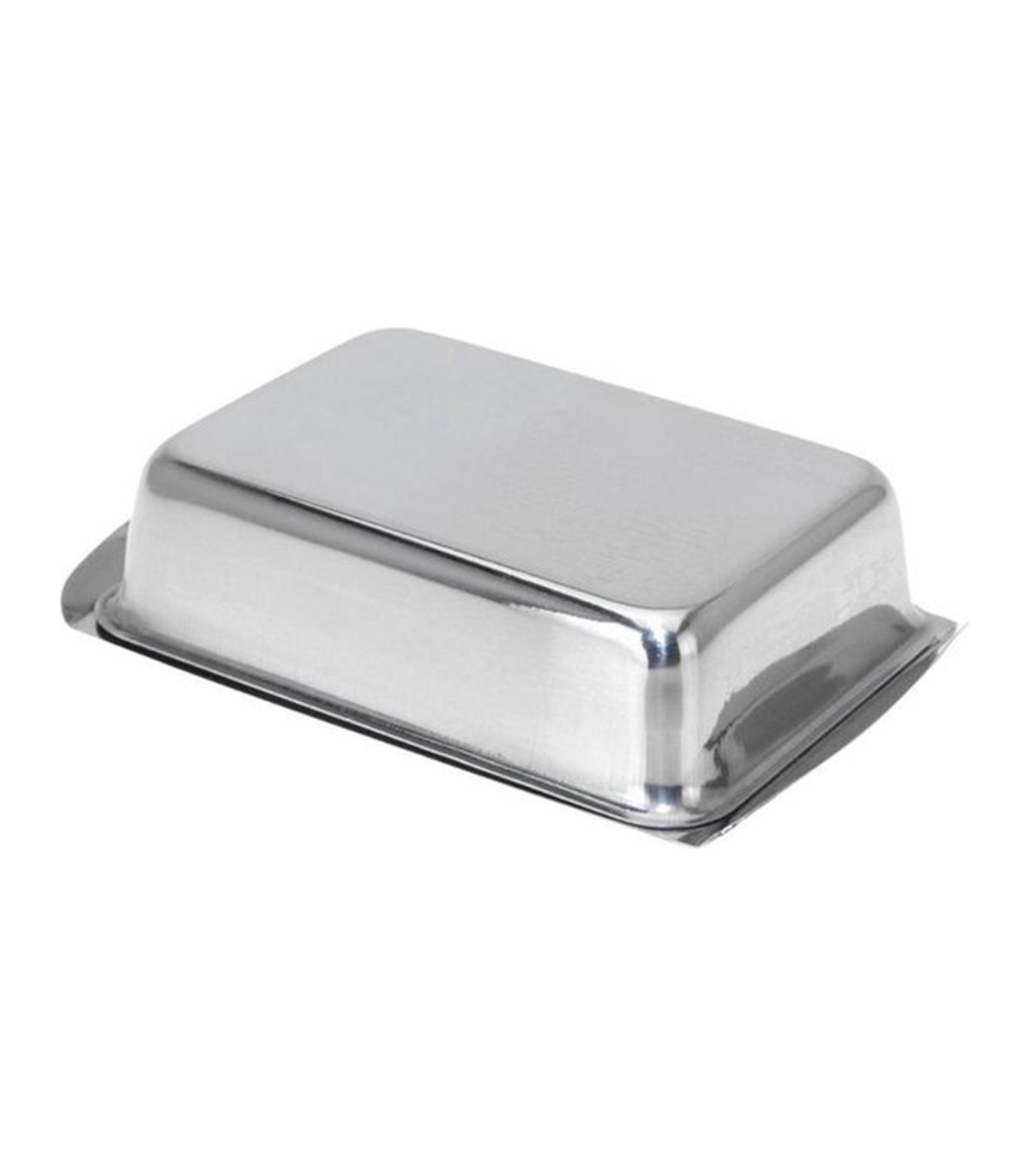 wadiga Beurrier en inox 16x11x4.5cm