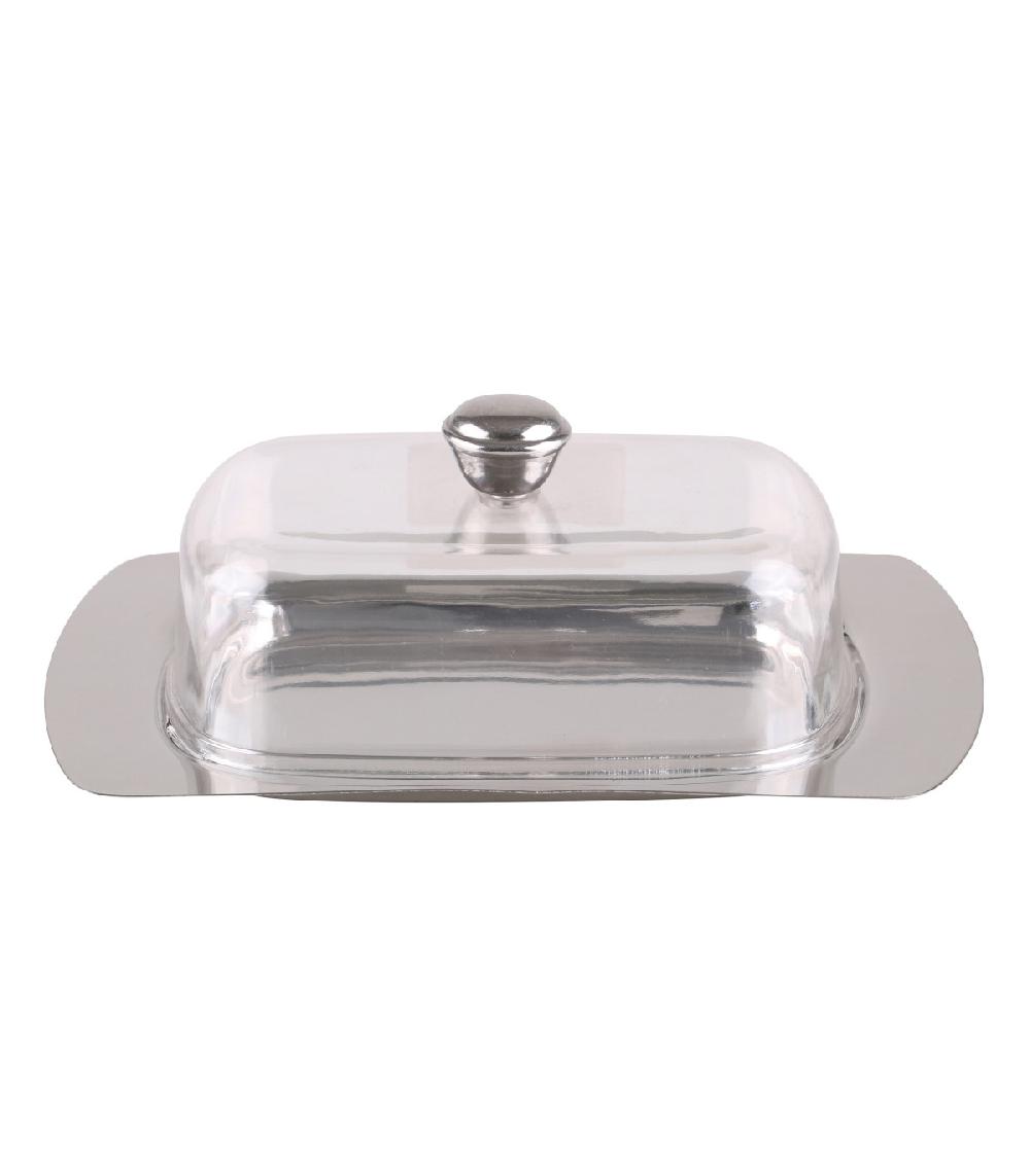 wadiga Beurrier en inox et acrylique