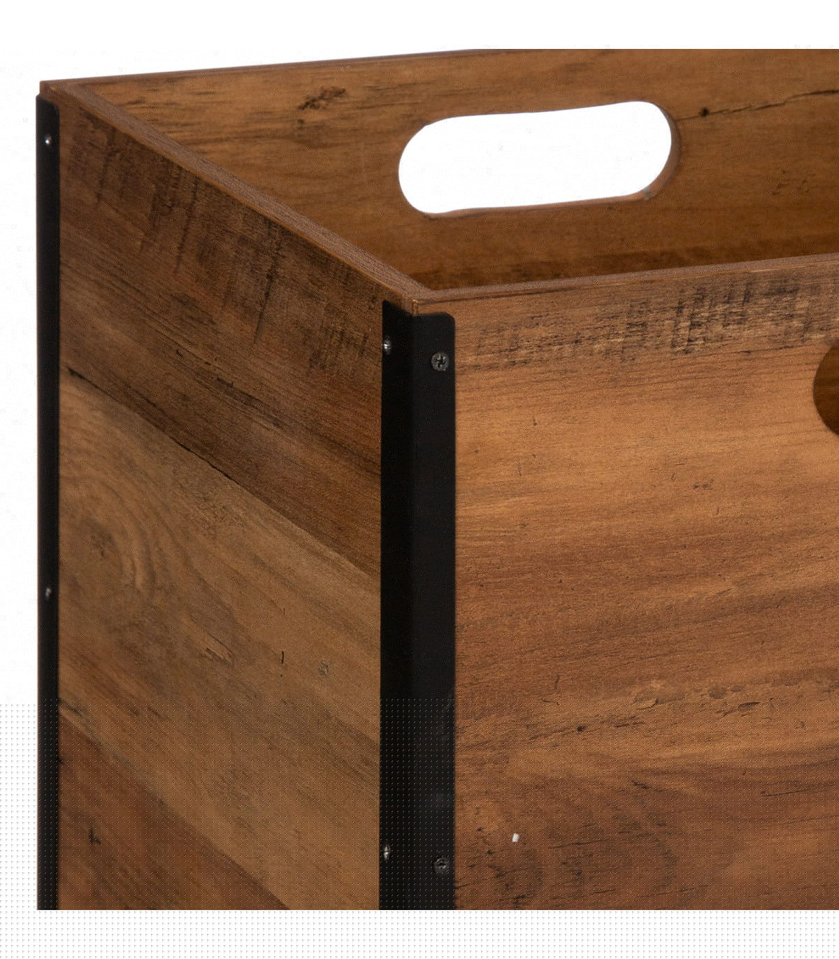 Wadiga Boîte De Rangement Bois - 31x31x31cm