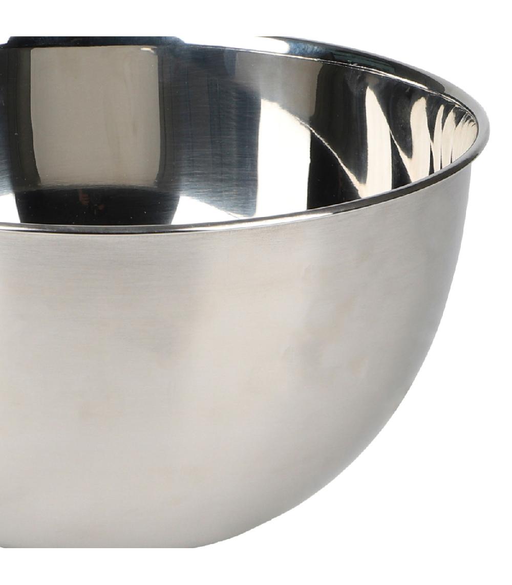 Wadiga Bol Préparation Mélangeur Inox 24x24x10cm
