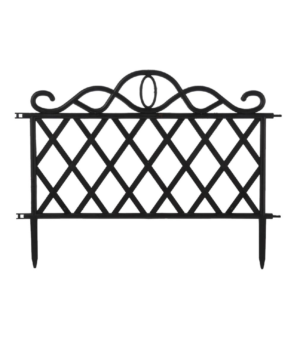 Wadiga Bordure De Jardin Noir - Set De 5