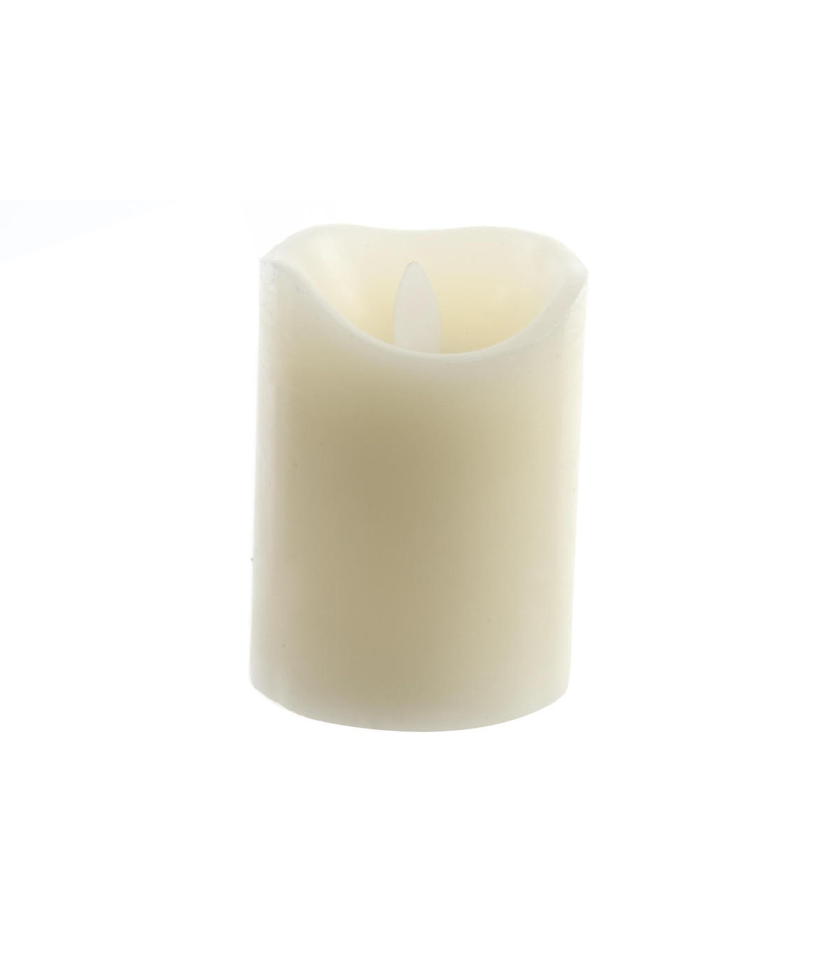 wadiga Bougie LED Ivoire - 7.5x12cm