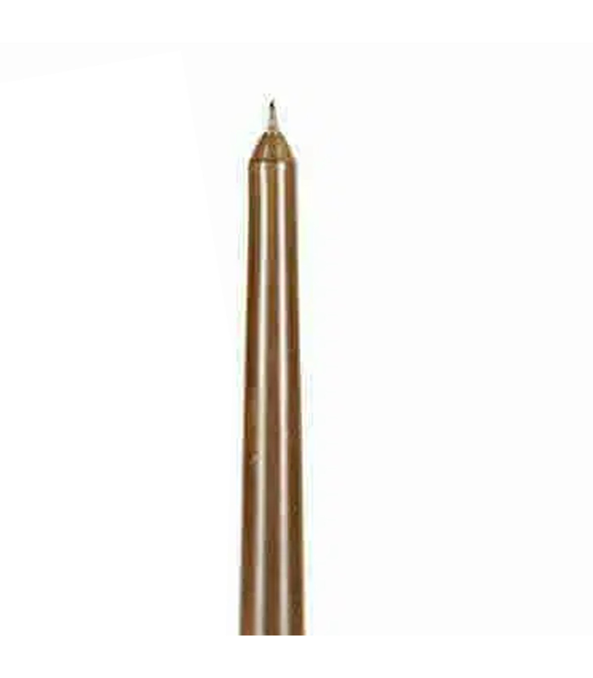Wadiga Bougie Longue De Noël Dorée 25cm à L'unité