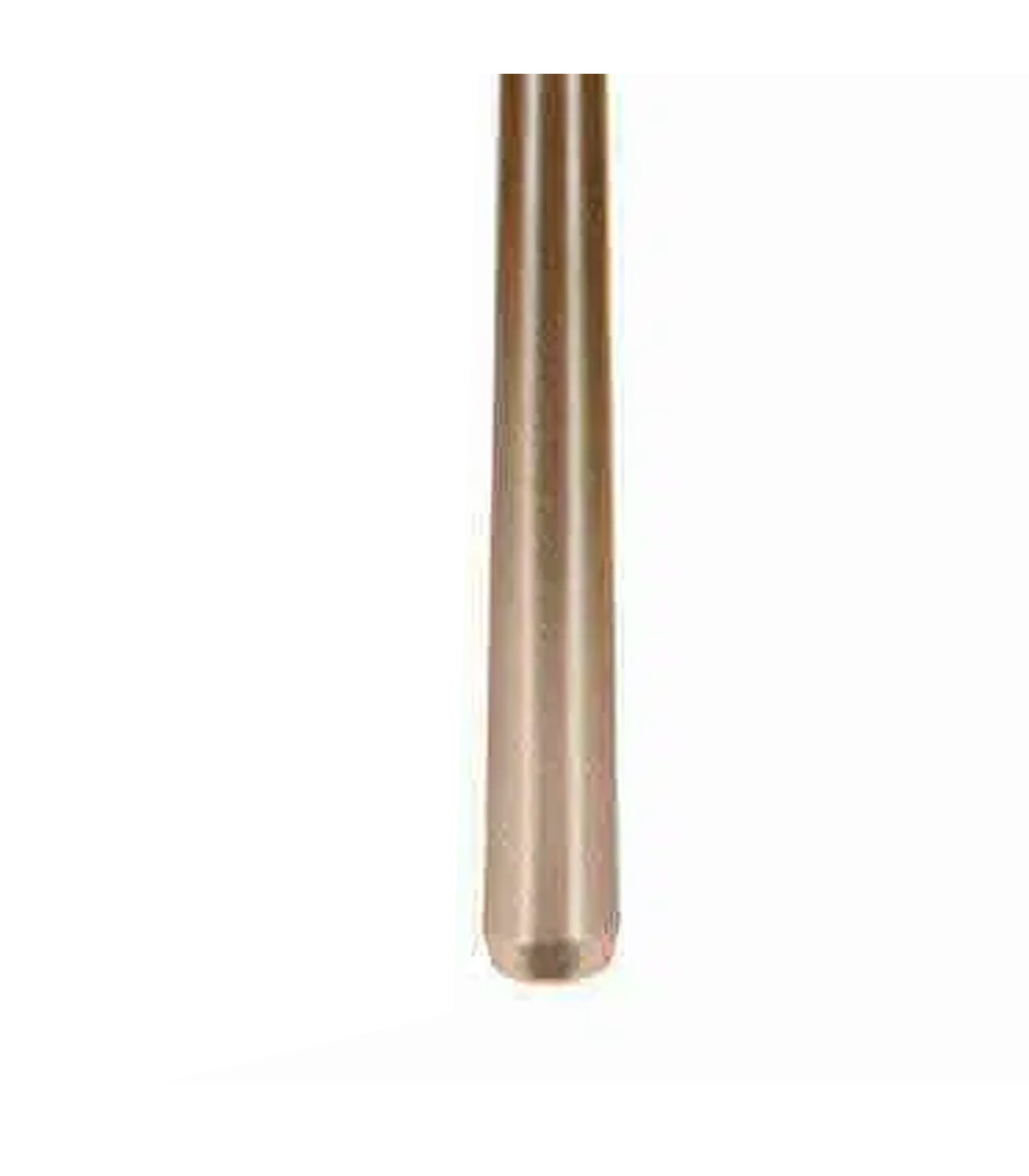 Wadiga Bougie Longue De Noël Dorée 25cm à L'unité