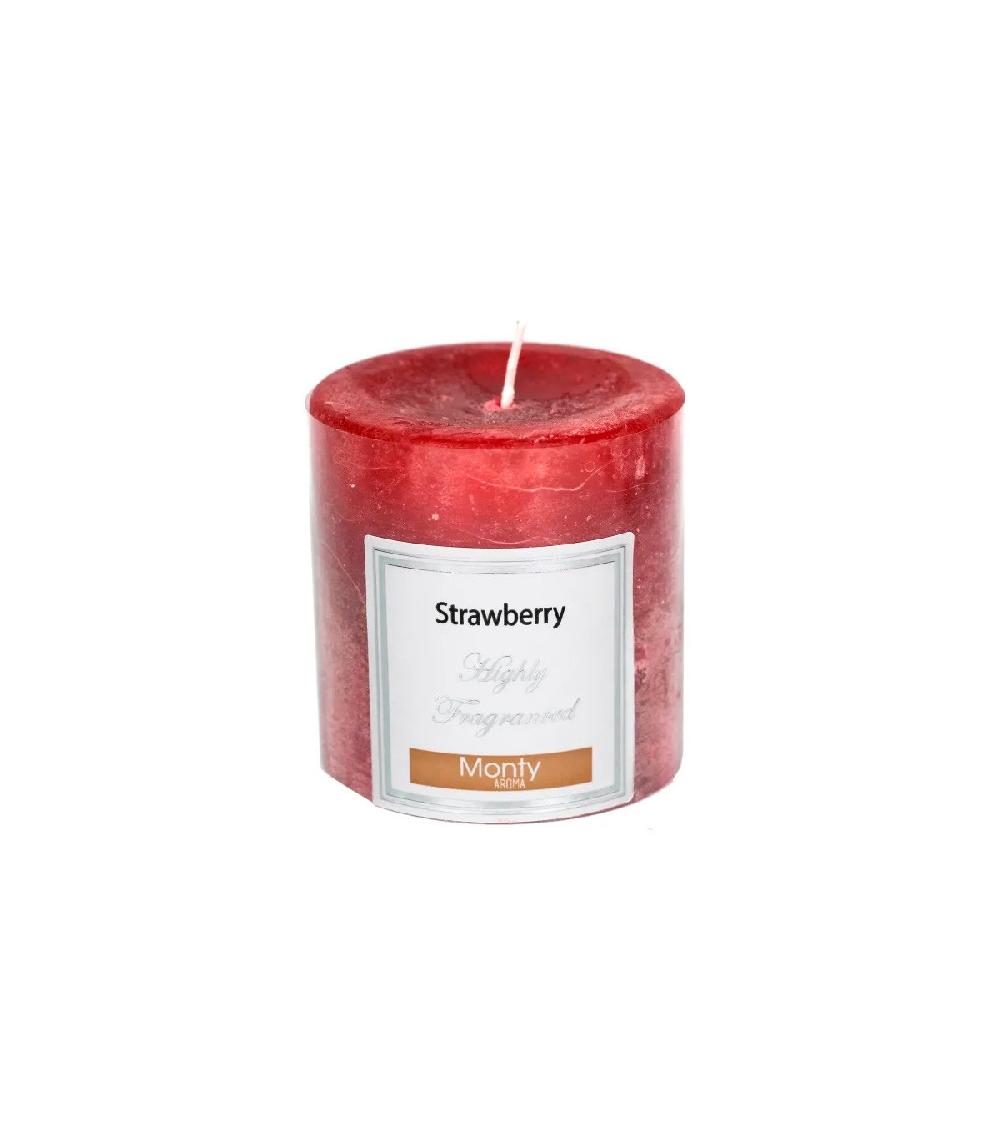 wadiga Bougie parfumée Strawberry - 7x7cm