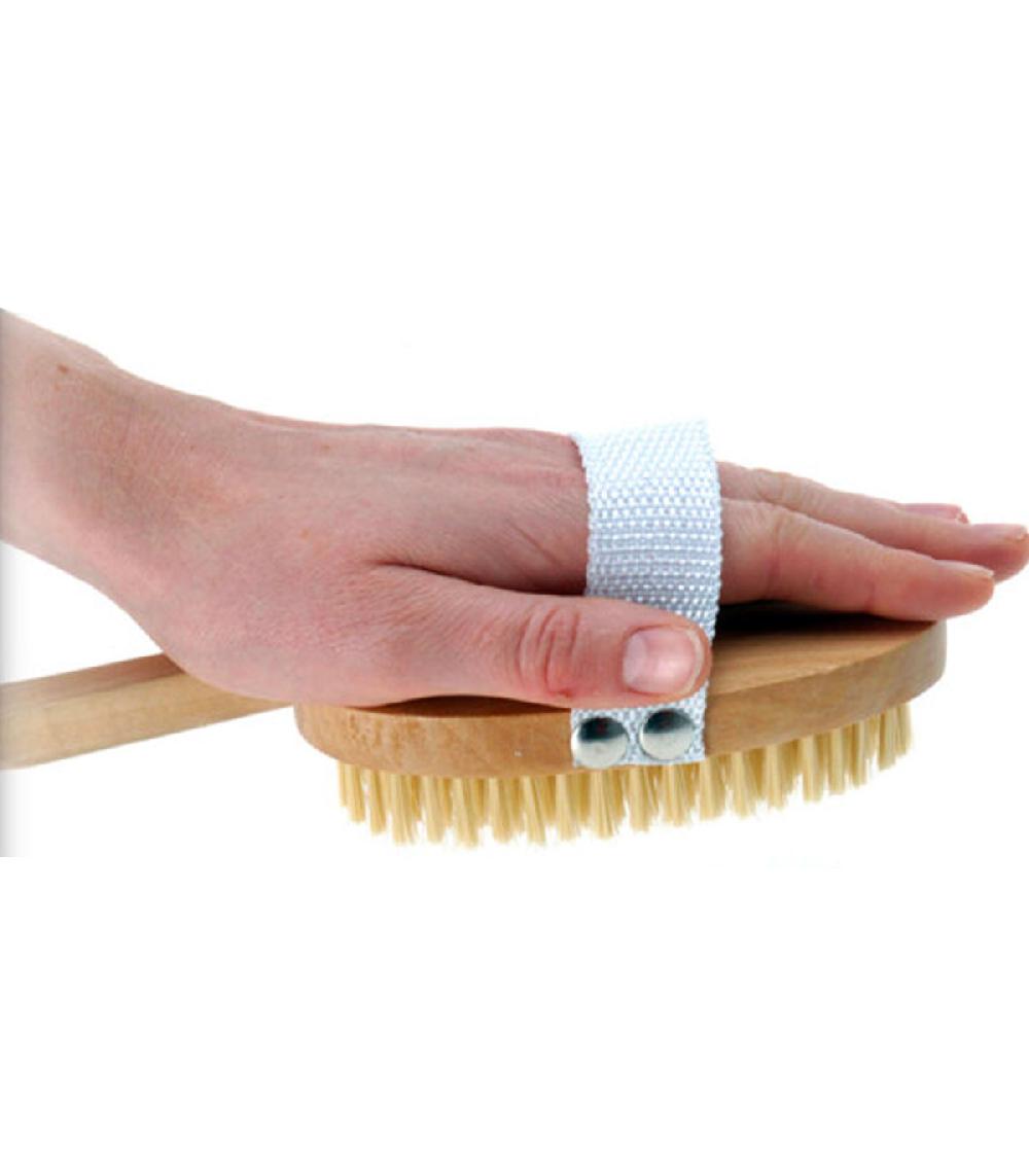 Wadiga Brosse De Bain Bois - L43cm