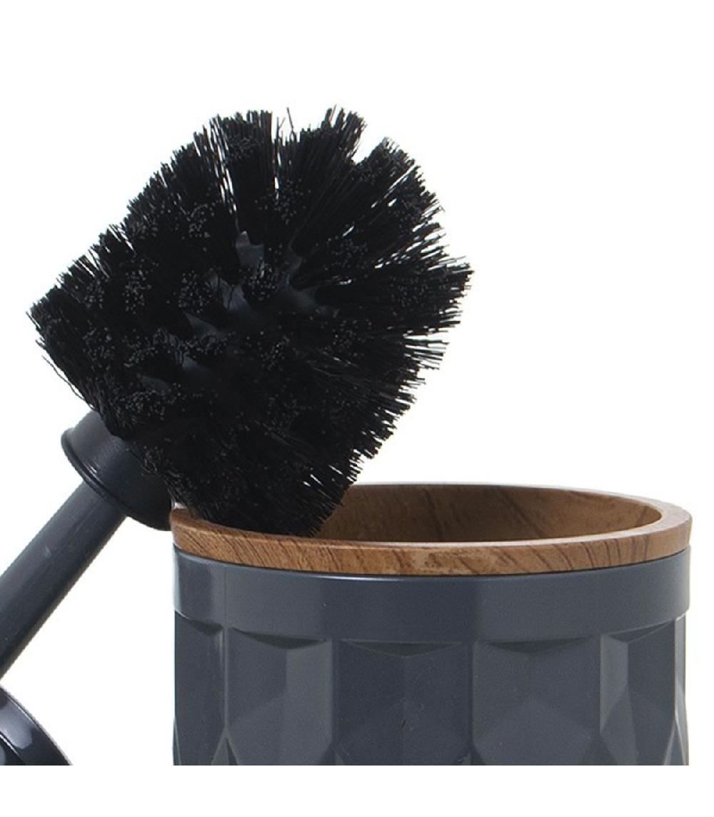 Wadiga Brosse WC Acrylique Origami Gris