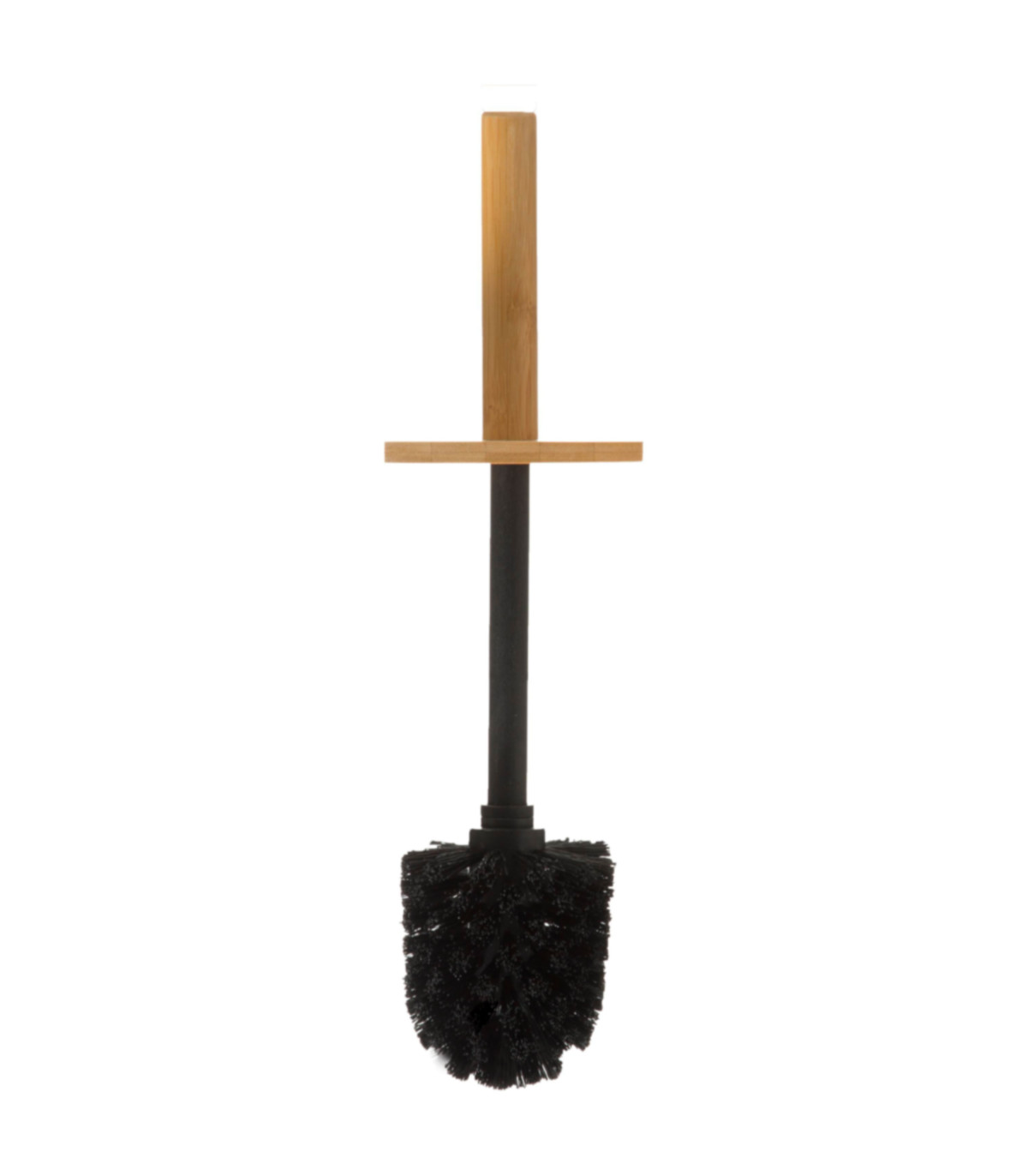 Wadiga Brosse WC Carrée Bambou - 10x10x37cm