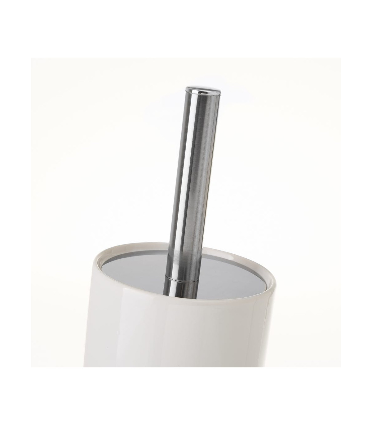 Wadiga Brosse WC Céramique Blanc Et Bleu Floral