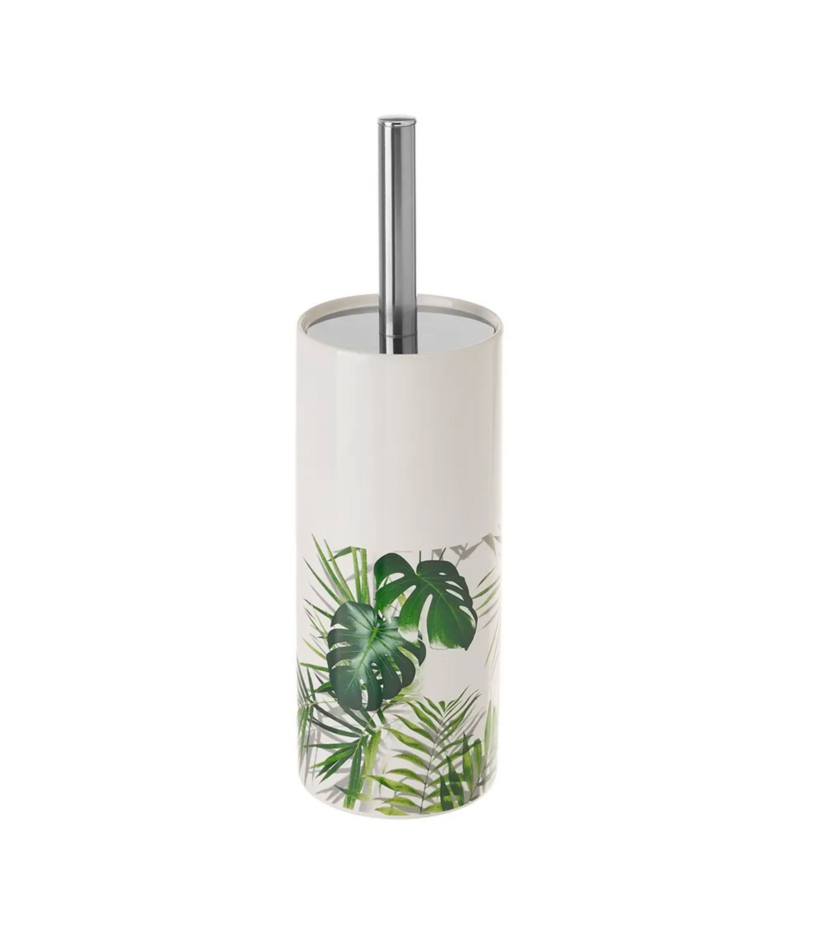 Wadiga Brosse WC Céramique Feuillage Vert