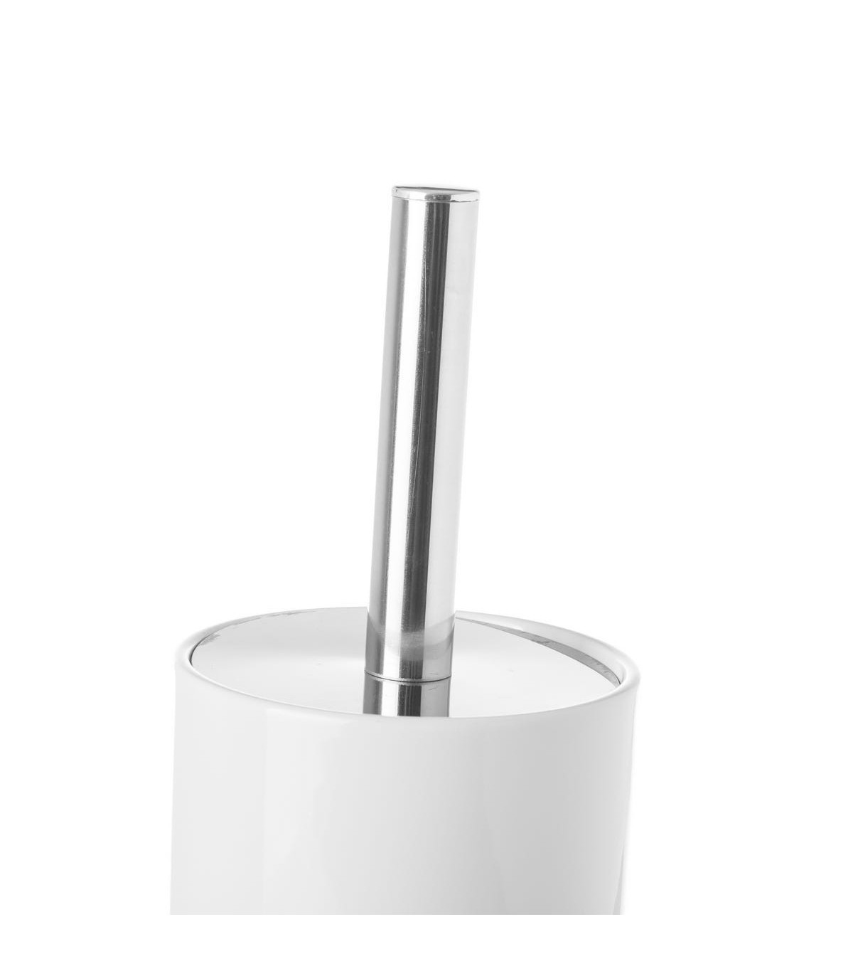 Wadiga Brosse WC Céramique Gris Et Blanc Galets