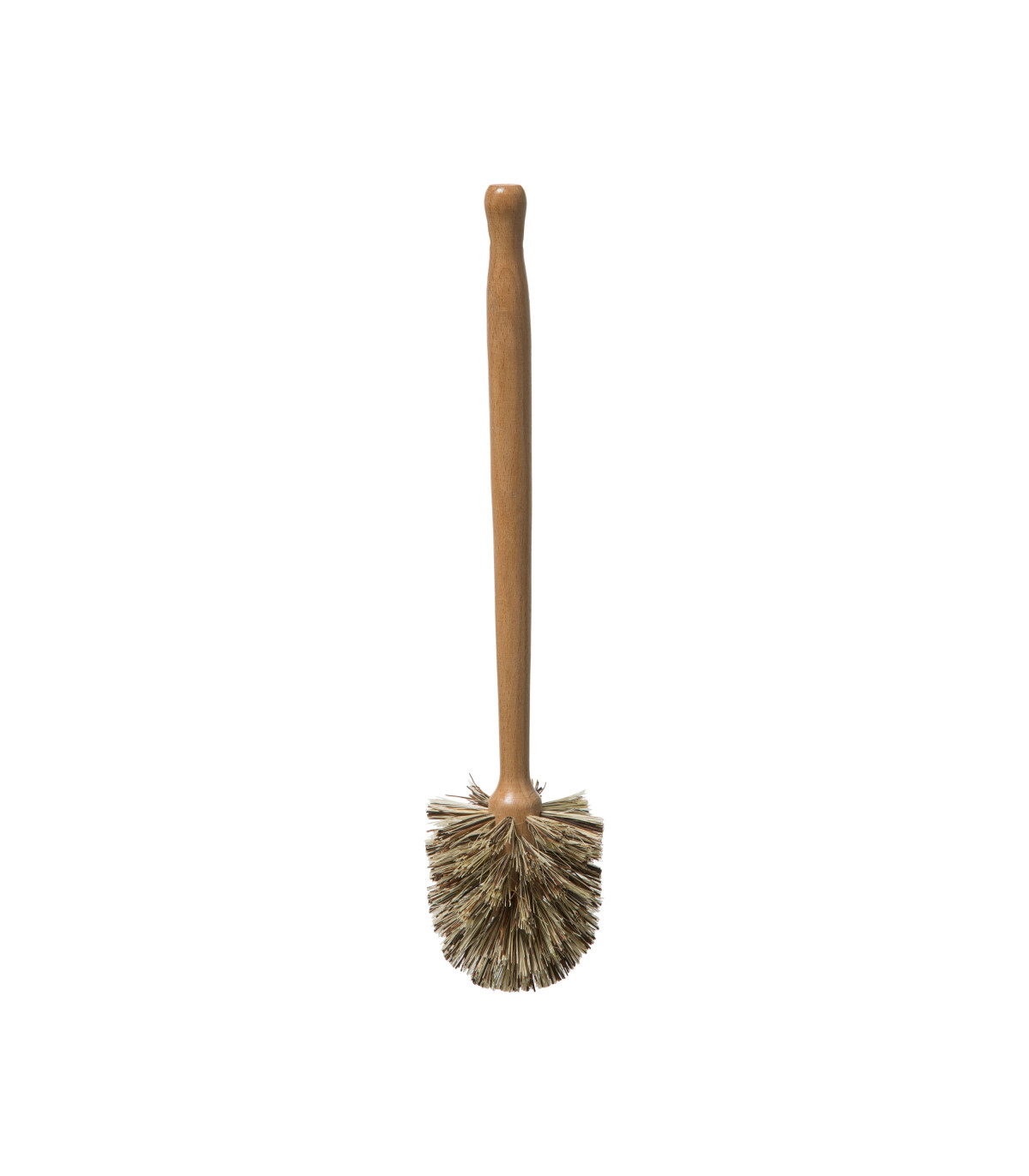 wadiga Brosse WC de rechange en bois - 8x8x36.5cm